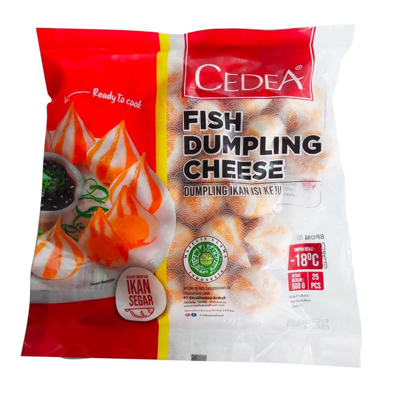 

CEDEA FISH | baso | bakso | ikan isi | Dumpling Cheese 500 gr murah