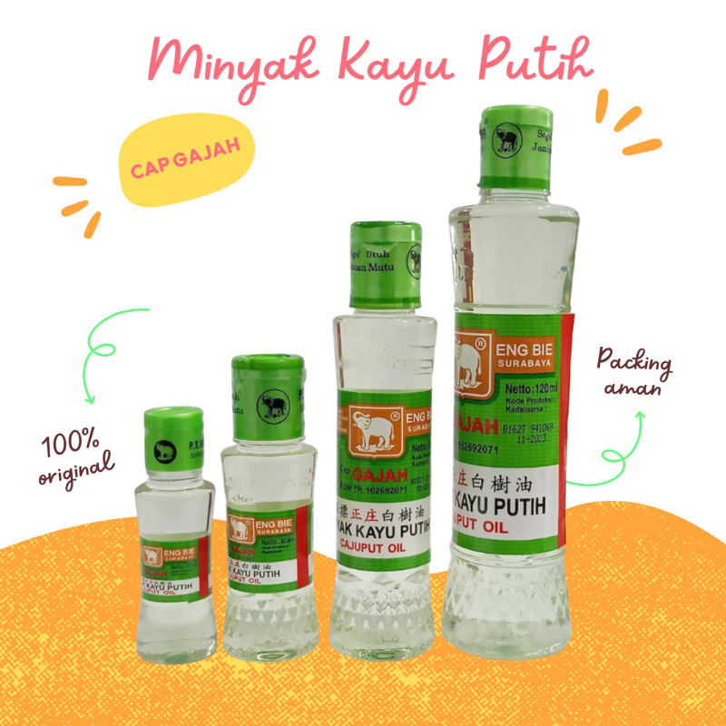 MINYAK KAYU PUTIH  CAP GAJAH 120 ML