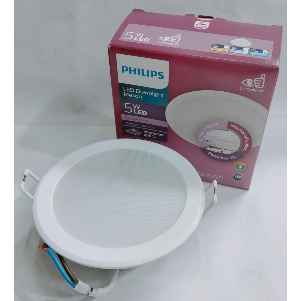 LAMPU DOWNLIGHT LED PHILIPS MESON 5WATT
