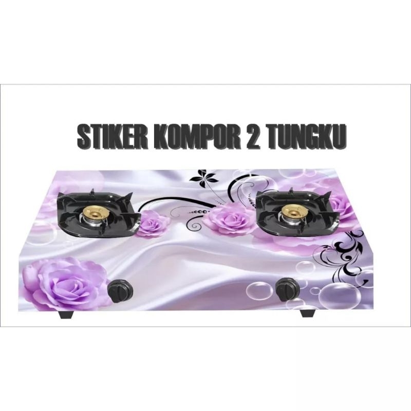 STICKER KOMPOR GAS 2 TUNGKU