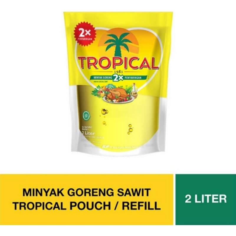 

MINYAK UNTUK MENGGORENG TEROPIKALEE 2LT