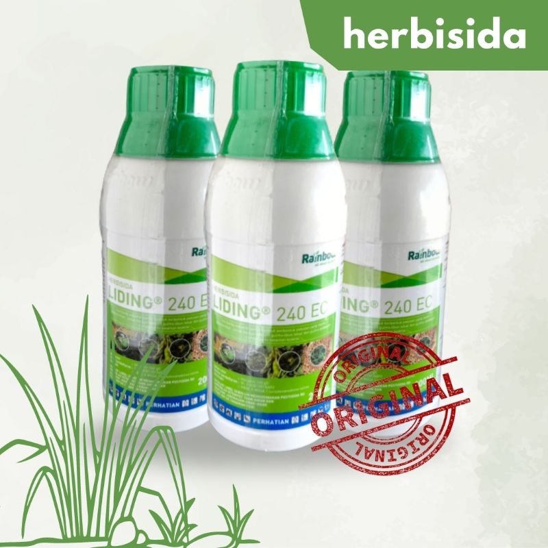 HERBISIDA SELEKTIF LIDING 240 EC RAINBOW 200ML - MENGENDALIKAN GULMA PADA TANAMAN KACANG HIJAU KEDEL