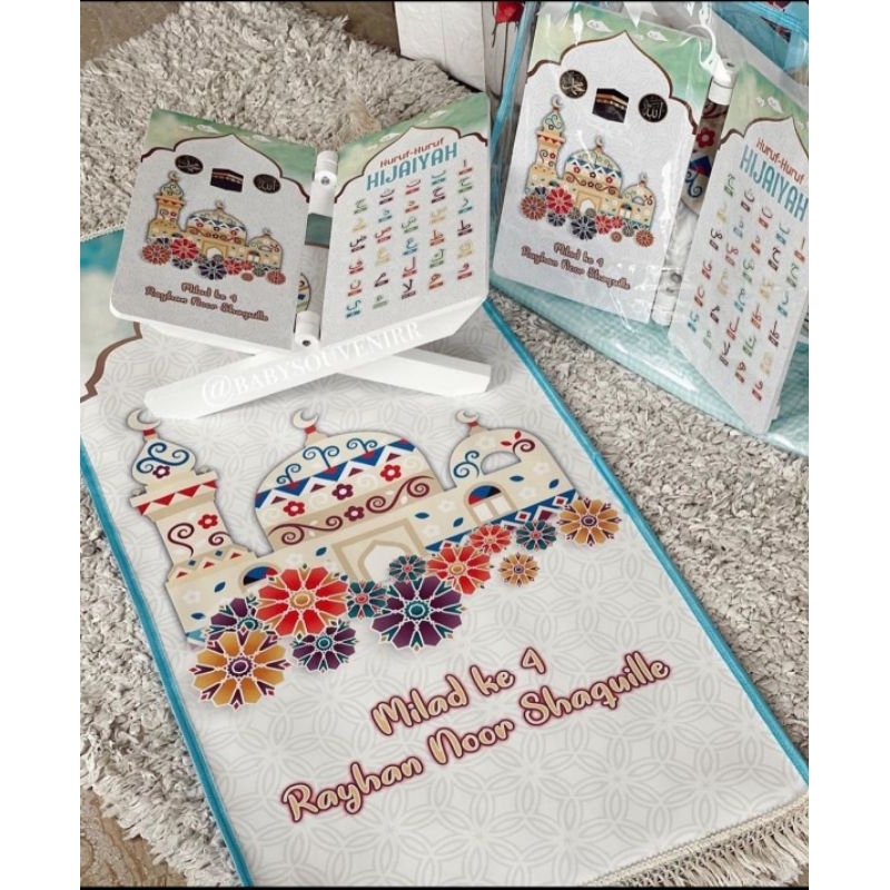 

Paket Quran Table + SajadahSOUVENIRCUSTOM/SOUVENIRANAK/SOUVENIRULTAH/TASULTAH/TASAQIQAH