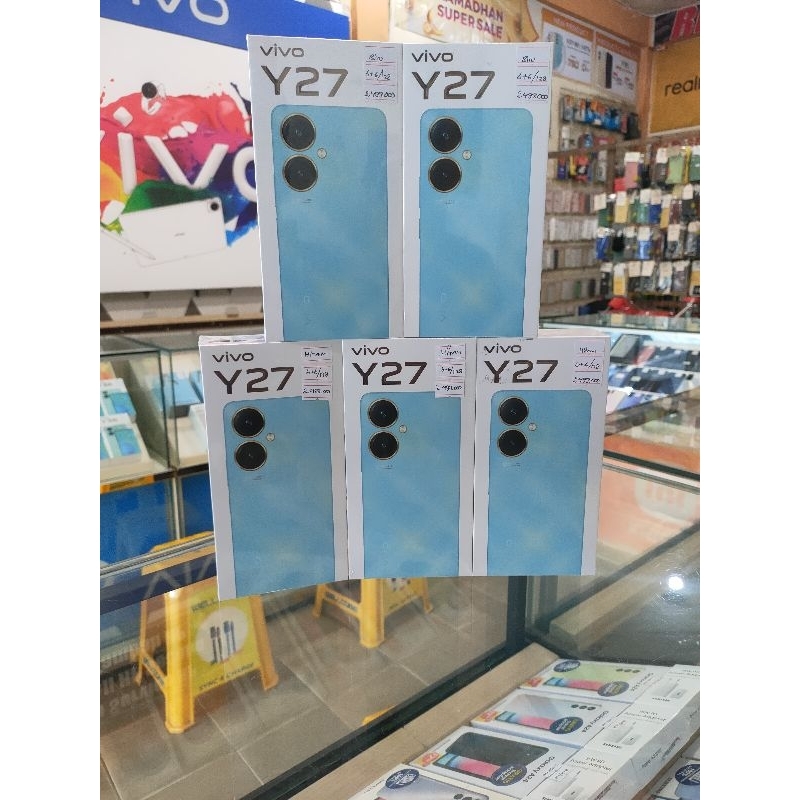 VIVO Y27 RAM (6+6/128) BARU 100% GARANSI RESMI 1 TAHUN