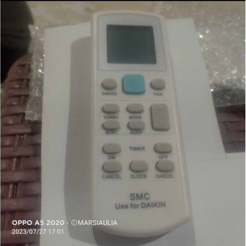 Remot Ac Daikin Malaysia Remote