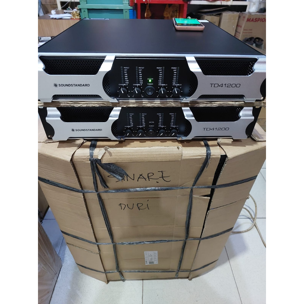 Power Sound Standard TD41200 - Power 4 Channel Class TD Soundstandard