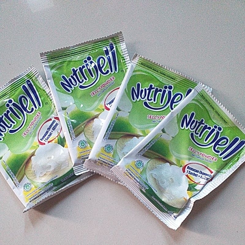 

nutrijell jelly powder rasa kelapa muda kemasan 10g