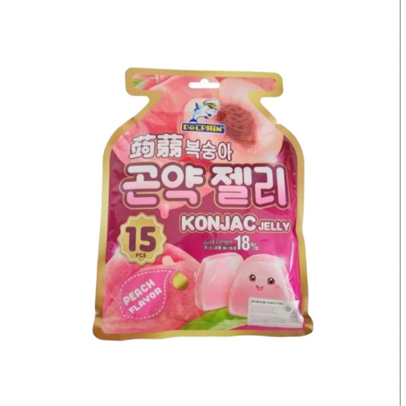 

Captain Dolphin Konjac Jelly Peach 300g