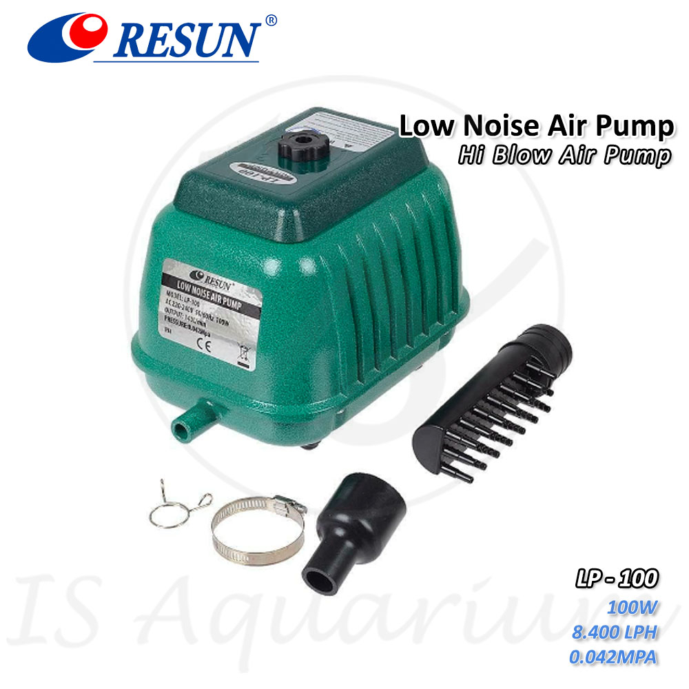 Resun LP-100 Air pump pompa udara Silent Aerator Hi Blow LP100