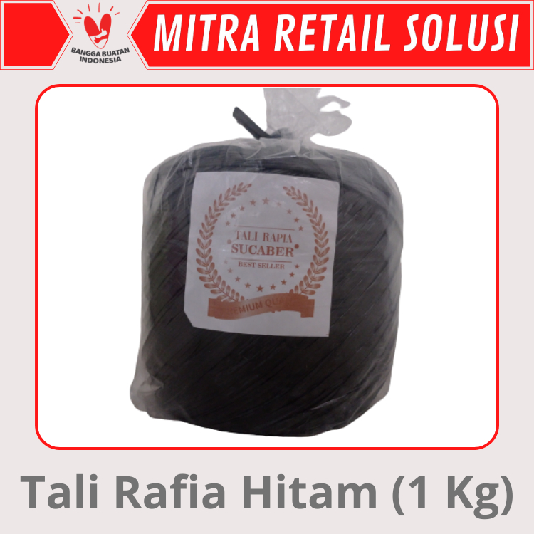

Jual Tali Rafia Hitam 1 Kg