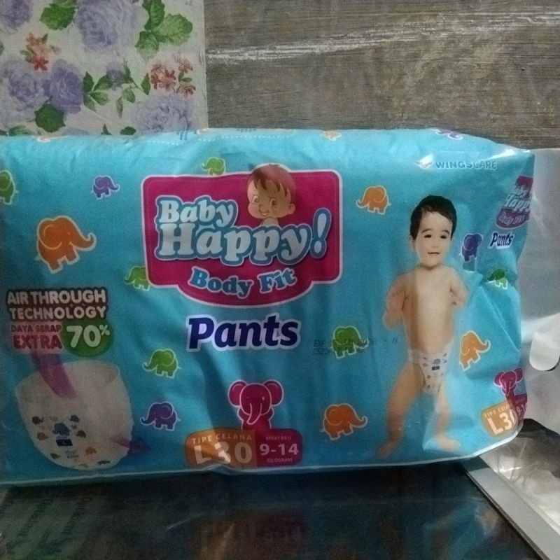 Pampers baby happy size L 30