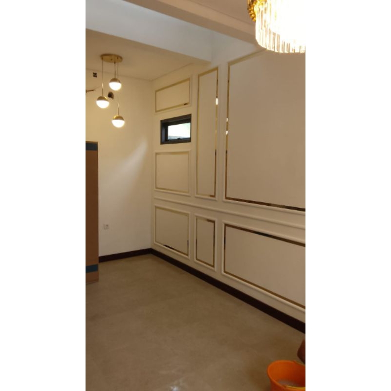 Hiasan dinding gypsum/list gold - D@F Moulding