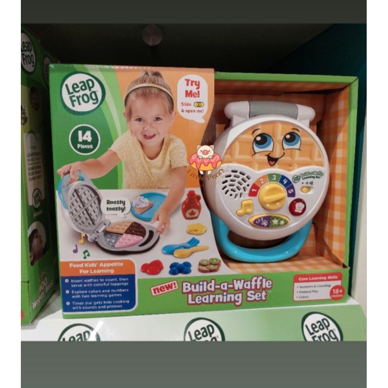 Leapfrog build a waffle learning playset