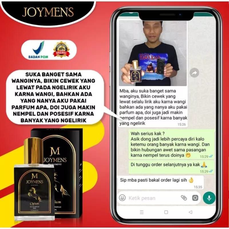 PARFUM PRIA M JOYMENS ( PROMO ) PARFUME PEMIKAT WANITA