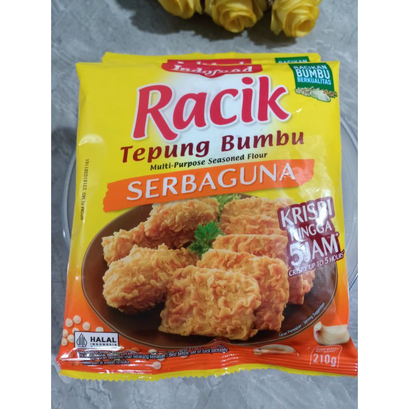 

Indofood Racik Tepung Bumbu 210 gr