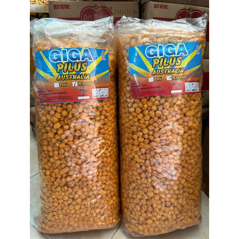 

250gram Pilus Rasa Original | Balado | Pedas