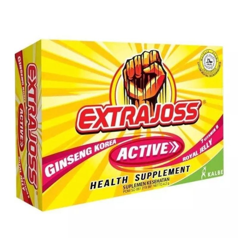 

Extrajoss Ginseng Korea 1Box isi 12 Scahet x 4gr