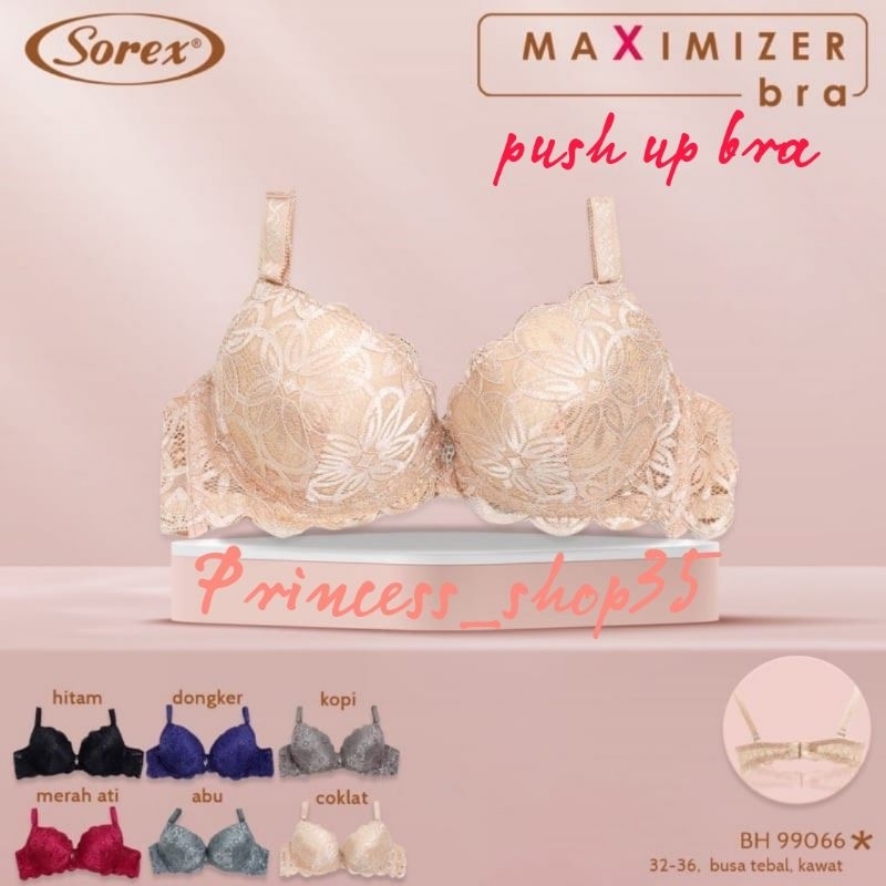 Sorex Bra Sorex Bh Push Up Bra Kawat Kait 2 ukuran 32-36 Busa Tebal Bra Sorex Busa Tebal Push Up Bra