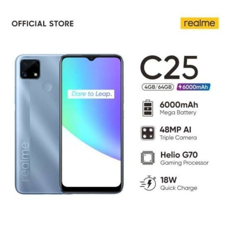 Realme C25 RAM 4/128GB