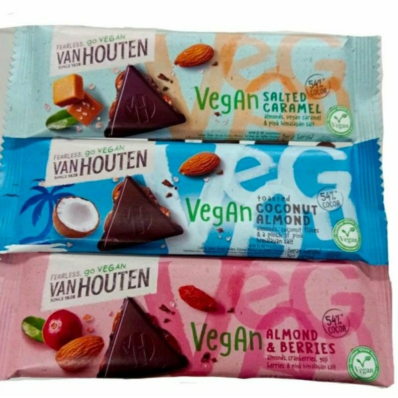 

Coklat Van Houten Vegan Salted Caramel 45gr