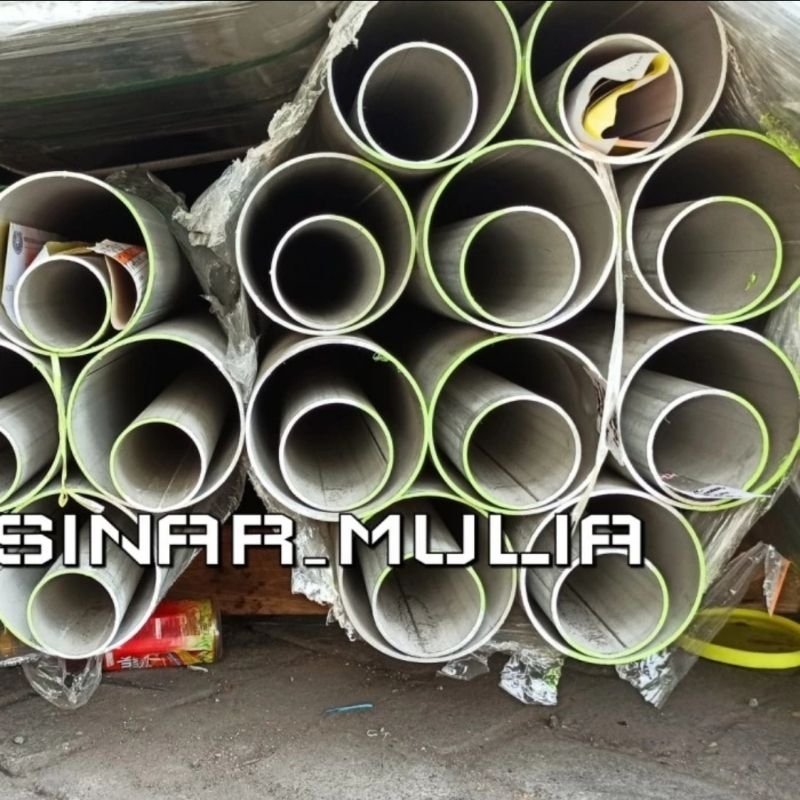 Pipa stainless 2inch tebal 2.7mm panjang 50cm