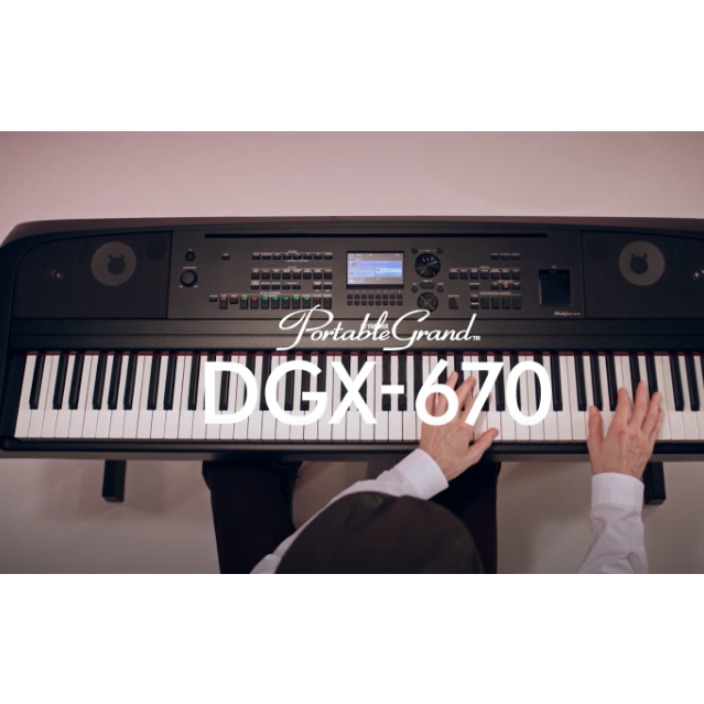 Yamaha Portable Grand Piano DGX-670 / DGX670 / DGX 670 Garansi Resmi Yamaha 1 Tahun