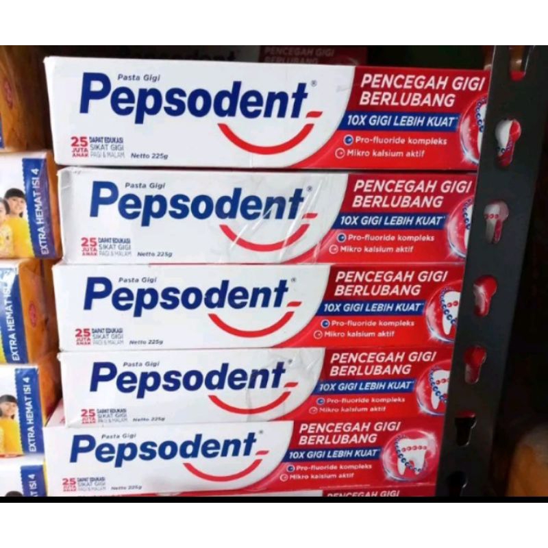 Pepsodent 225gr isi 2