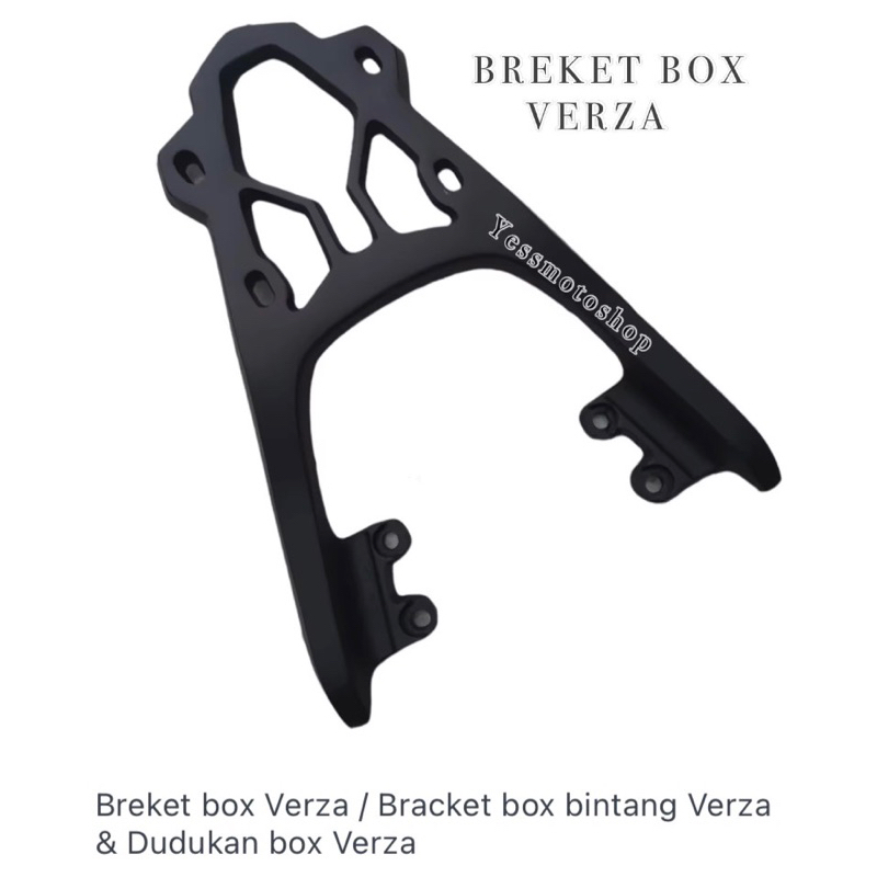 Breket box Verza / Bracket box bintang Verza & Dudukan box Verza