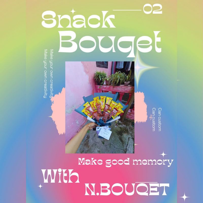 

Snack Bouquet / Bucket Makanan Bagus Murah Meriah