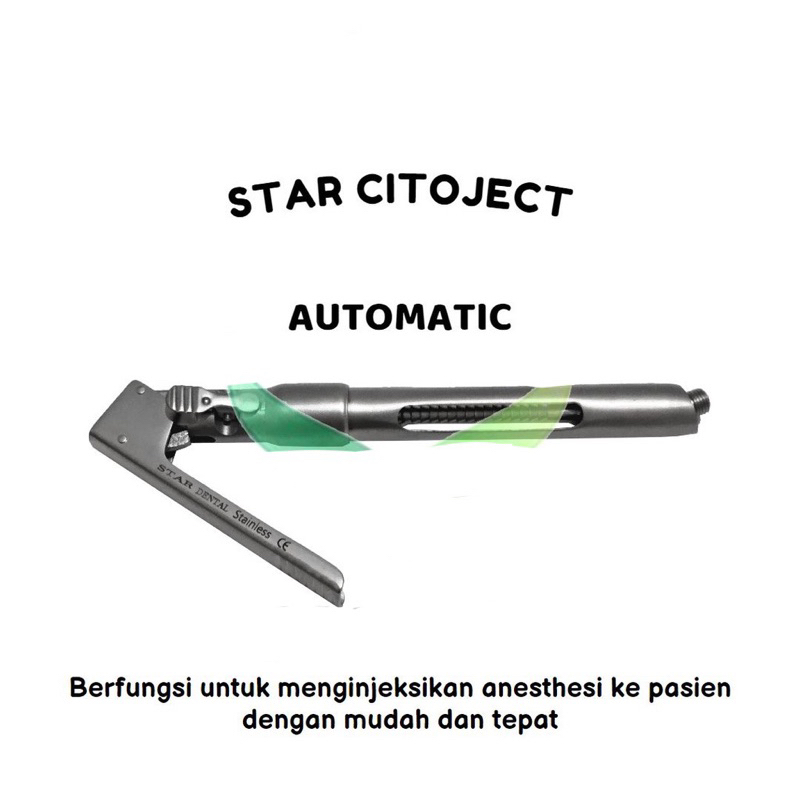 Star Dental citojek Syringe/citojet manual / automatic Syringe  Instrument