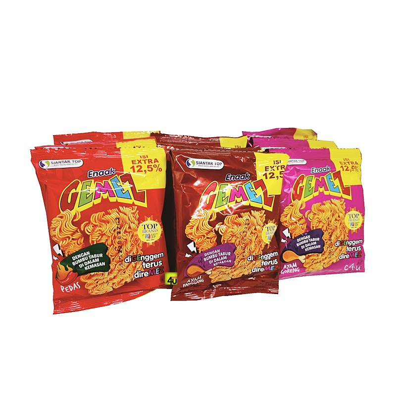 

Gemez - Snack Mie Remas - Kemasan Mini Paket 5 pcs