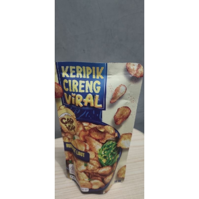 

Keripik Cireng Viral Cap Icip