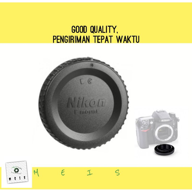 Tutup Body Cap Sensor Nikon DSLR - D5000 D5100 D5200 D5300 D5500