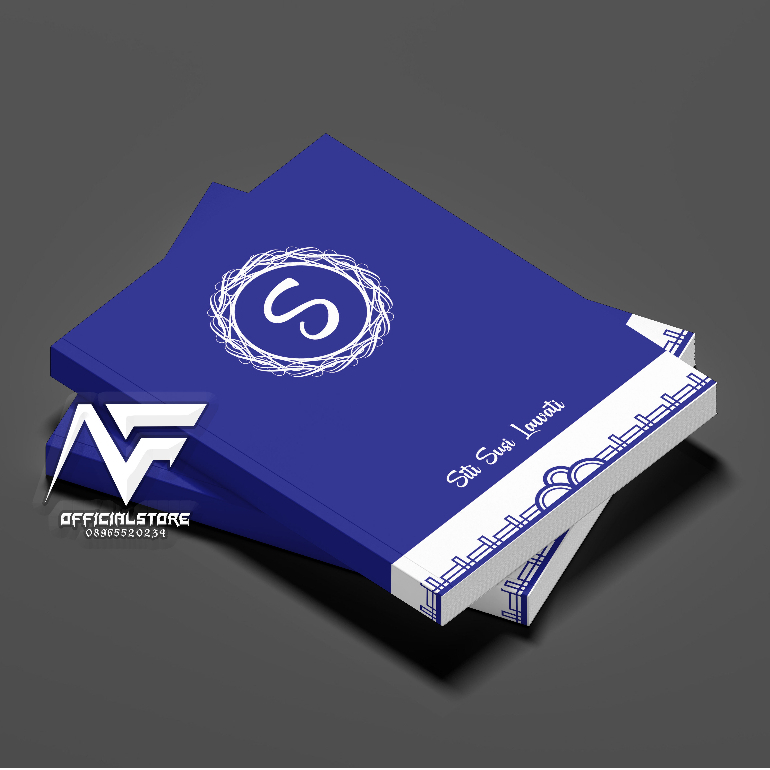 

Buku Catatan Notebook Soft Cover (inisial) Custom