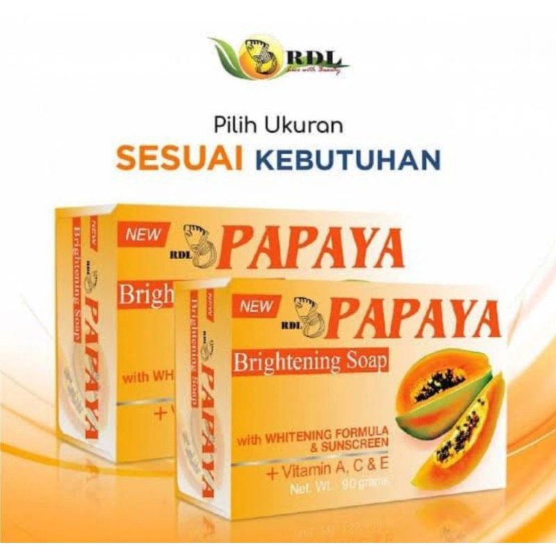Sabun pepaya RDL ORI