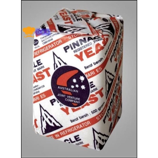 Ragi Basah Pinnacle 500gr ragi segar Fresh Compressed Yeast roti