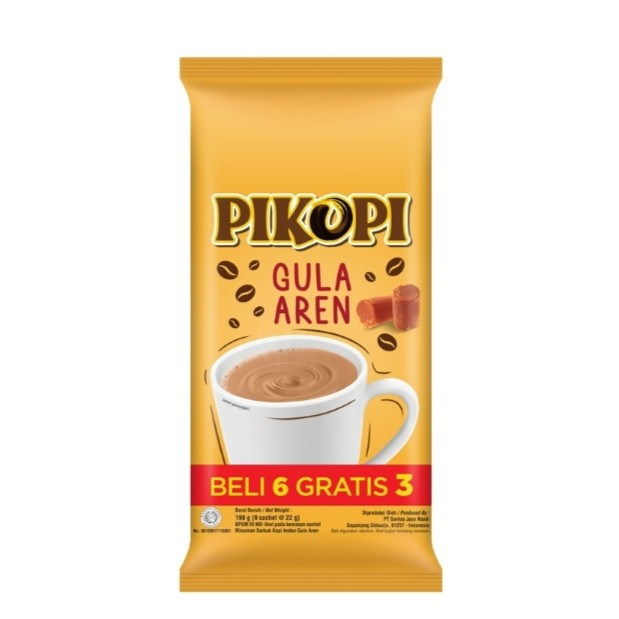 

Pikopi Kopi Instan Gula Aren 9 x 22 gr