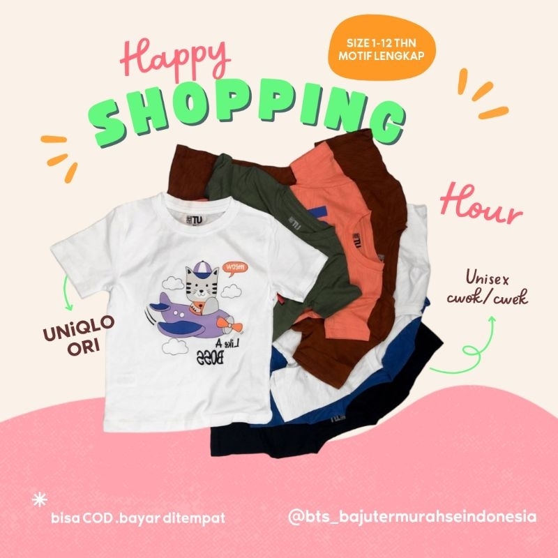 KAOS ANAK UNIQLO ORI CMT