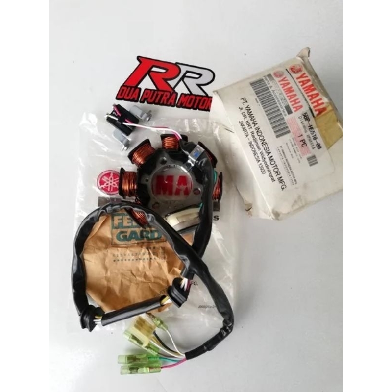spul spull sepul stator assy original ori yamaha scorpio skorpio z lama old new 5BP