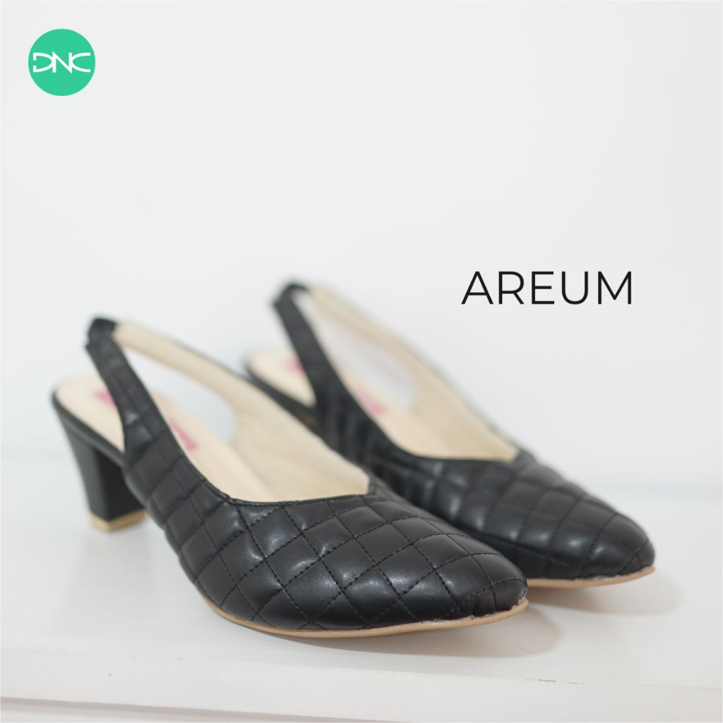 DNC Shoes - Areum Heels Black