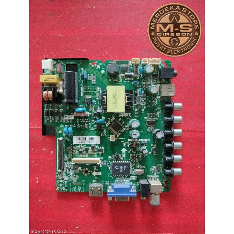 ID MB MAINBOARD MODULE MESIN TV IKEDO TP.VST59T.PB708