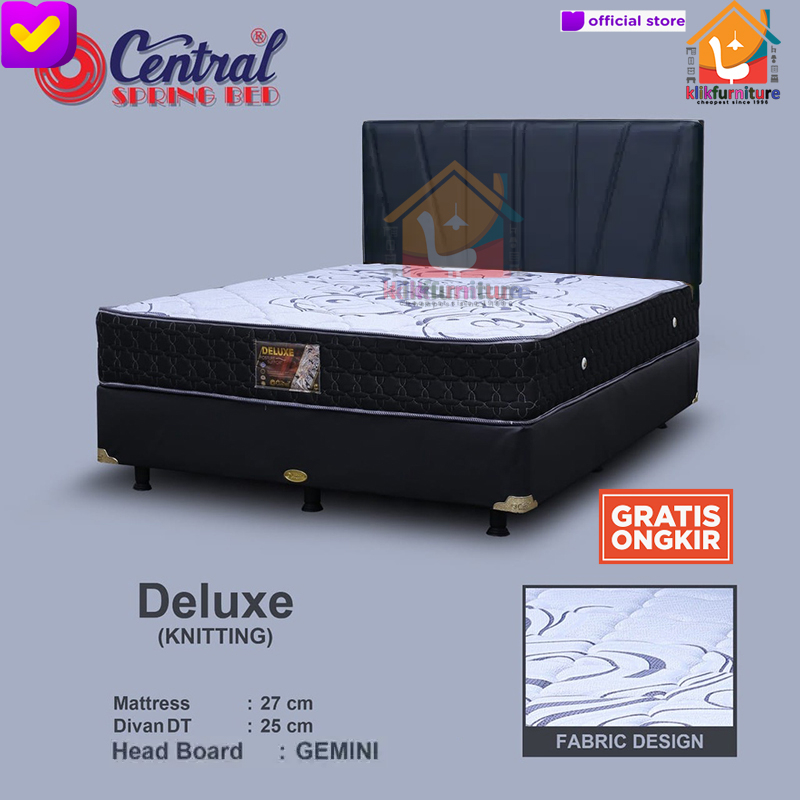 Full Set - DELUXE Sandaran GEMINI Central Springbed
