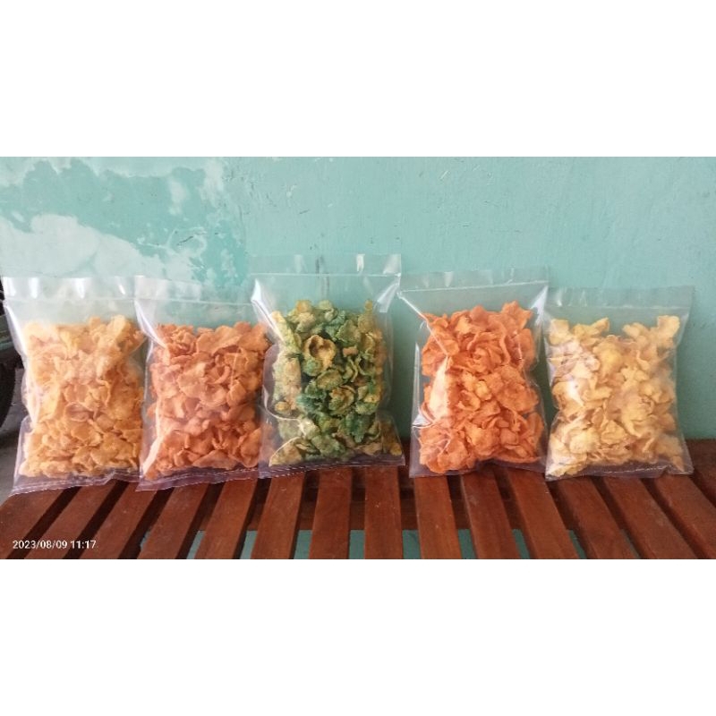 

Emping Jagung Matang Camilan Kriuk 50gr