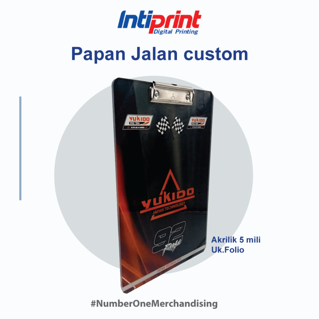 

Clipboard Papan Jalan Ujian Custom Motif Lucu F4