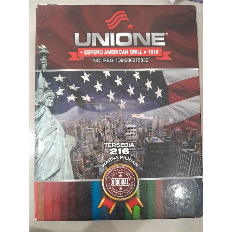 Kain Unione American Drill (Harga permeter)