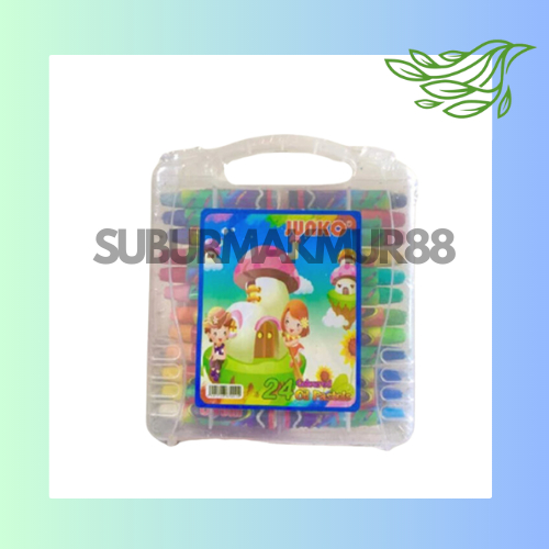 

Crayon Junko 24 warna oil pastel