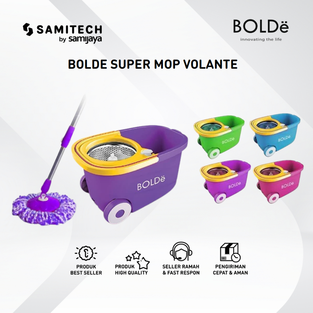 BOLDE SUPER MOP VOLANTE NON GARANSI RANDOM WARNA