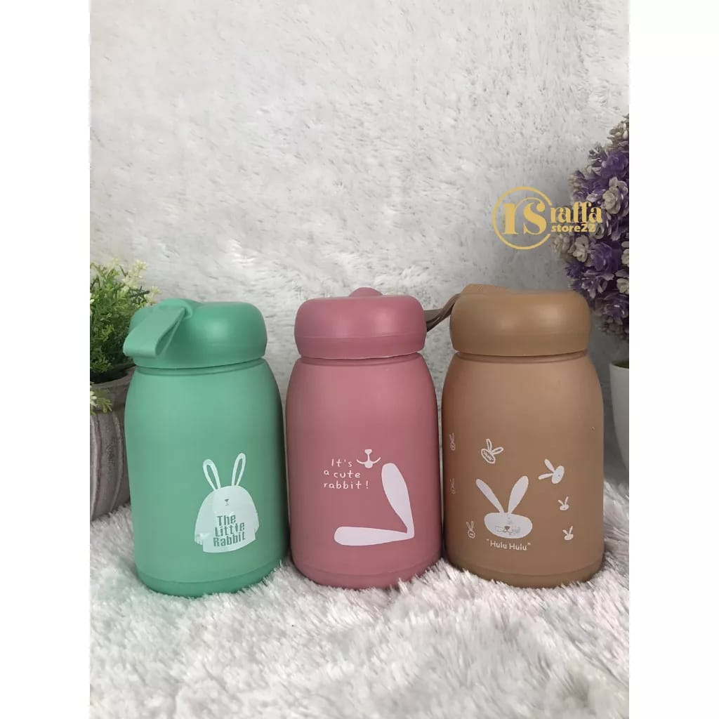 BOTOL KELINCI MINI 330 ML BOTOL ANAK RABBIT tanpa box | TANPA KARDUS | BOTOL MINUM ANAK | BOTOL KACA