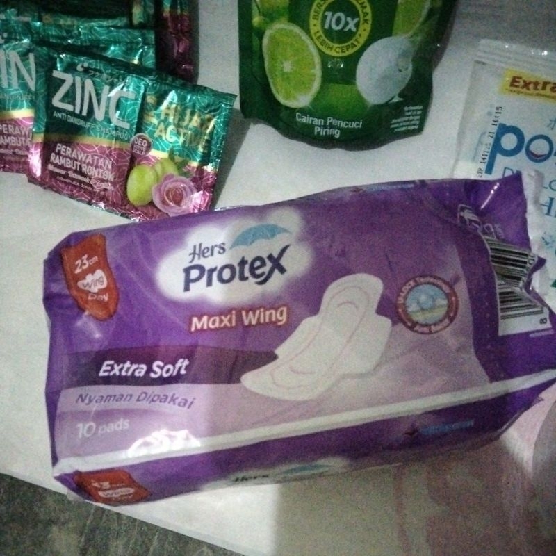 Protex Maxi wings/hers protex/pembalut wanita