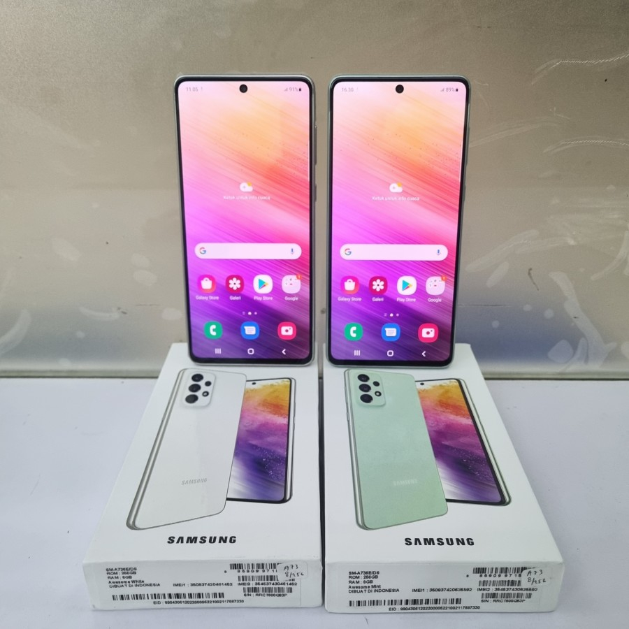 promooo Samsung A73 5G 8/256GB Second Mulus Garansi